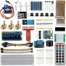 Raspberry Pi 3 Starter Kit Ultimate Leaning Suite HC-SR501 Motion Sensor 1602 LCD SG90 Servo LED Relay Resistors