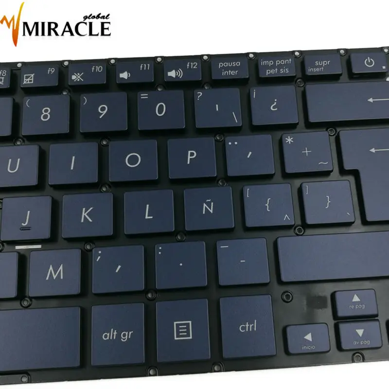 

Repair You Life Laptop keyboard for ASUS UX301L UX301LA UX301 Latin Navy Blue Original 0KNB0-362ALA00 9Z.N8JBU.81E 0KN0-QD1LA13