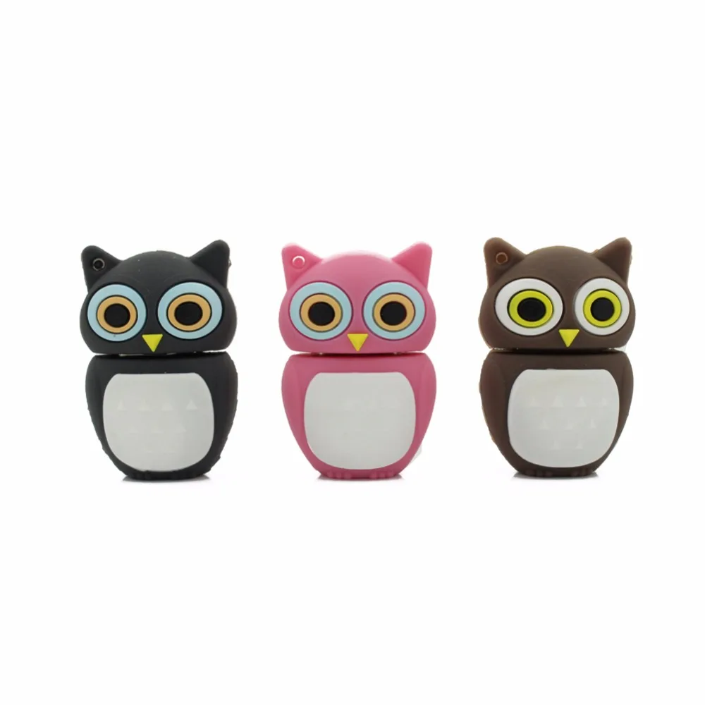 Флеш накопитель usb 2 0 в виде совы 4 ГБ 8 16 32 64 ГБ|bulk usb|card usbmemory card |