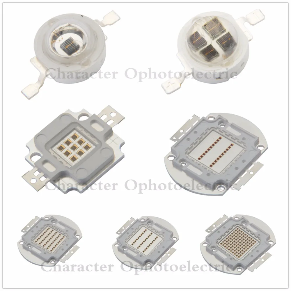 High Power LED chip IR COB integrated 730Nm 850Nm 940Nm 3W 5W 10W 20W 30W 50W 100W Emitter Light Lamp Diode Components