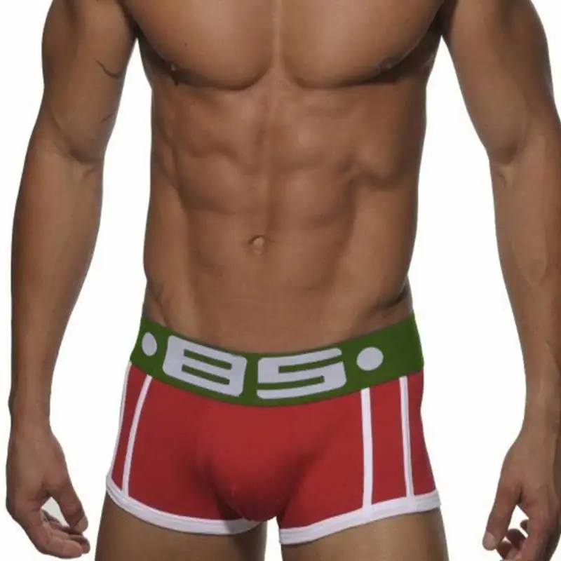 BS бренд-Боксер для мужчин нижнее бельё для девочек Cueca пикантные мужские трусы дышащие мужские трусы боксеры хлопок скольжения трусы boxershorts
