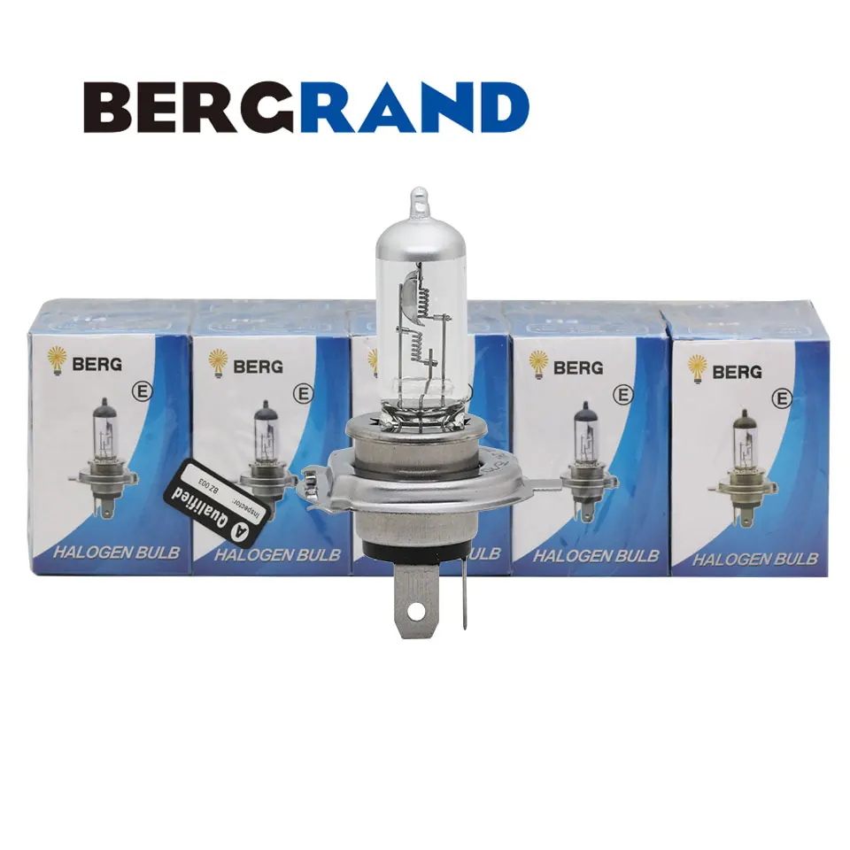 H4 75/70W Truck Bus Head Lamp 3100K Clear Halogen Light Duplo Filaments