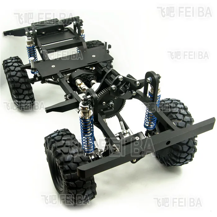 1/10 RC Rock Cralwer грузовик 4X4 металлический каркас шасси в сборе трактор для Cross Capo ACE1 осевой RC8WD Defender D90 D110 Gelande II