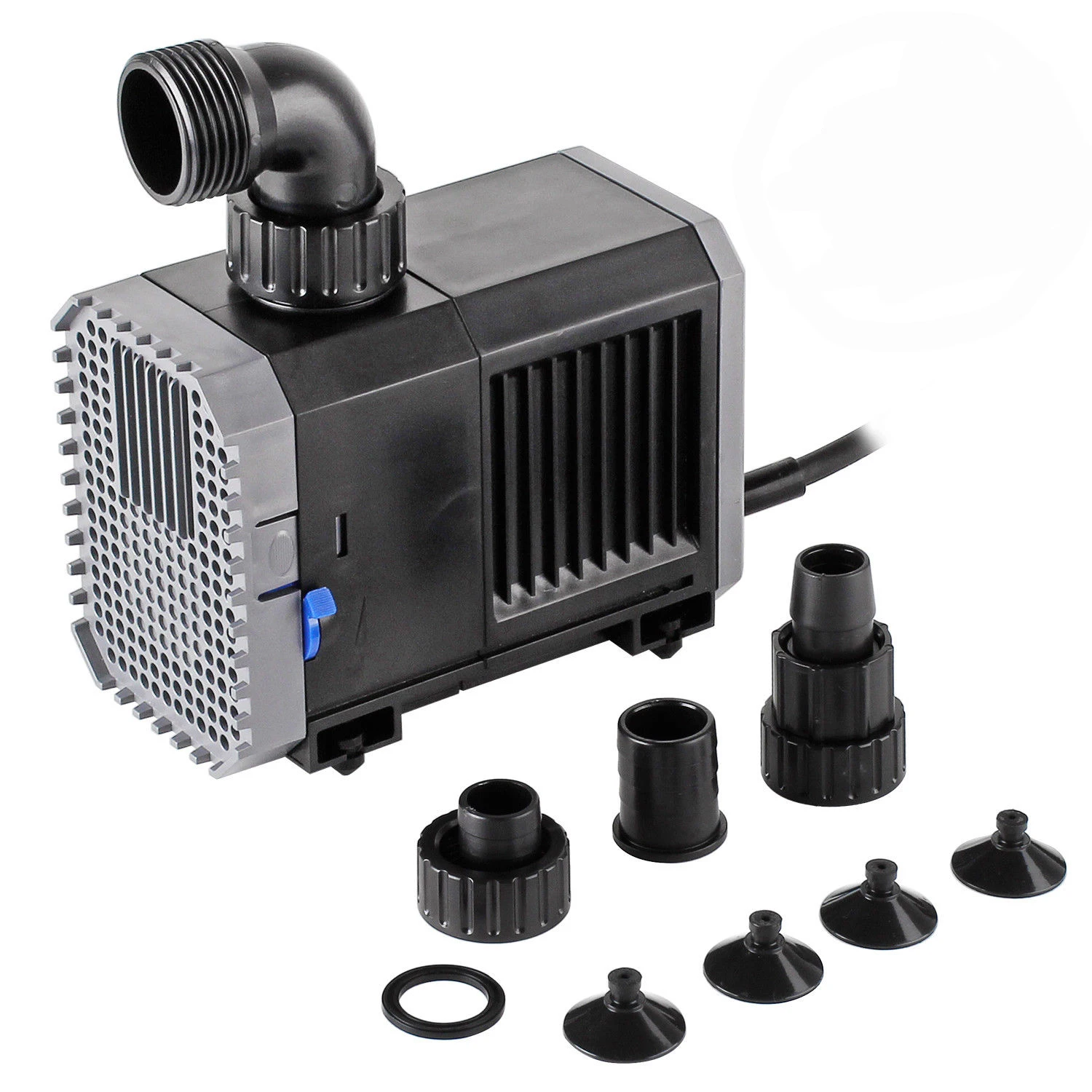 

NCFAQUA 55W 3000L/H Submersible Aquarium Water Pump ECO Fountain Pump for Garden Pond Fish Tank Sump Filter Adjustable Flow Rate