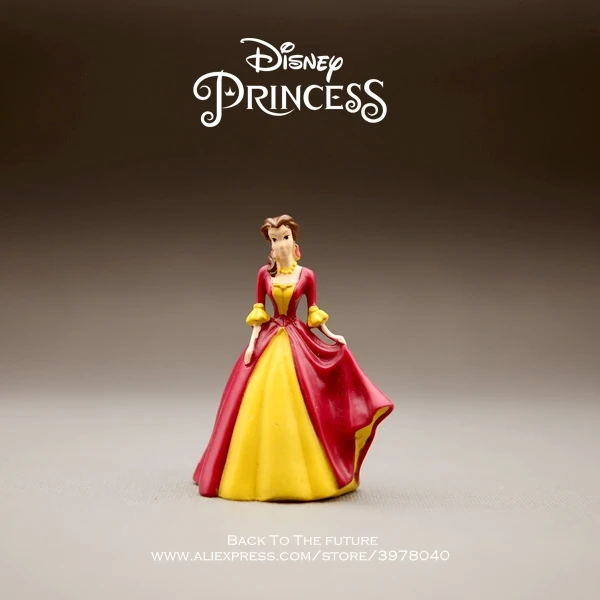 Disney Beauty and the Beast Belle Princess 7cm doll Action Figure Anime