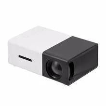 Mini Stylish Home Theater Portable LED Projector HD HDMI Multimedia Player US Plug Black White