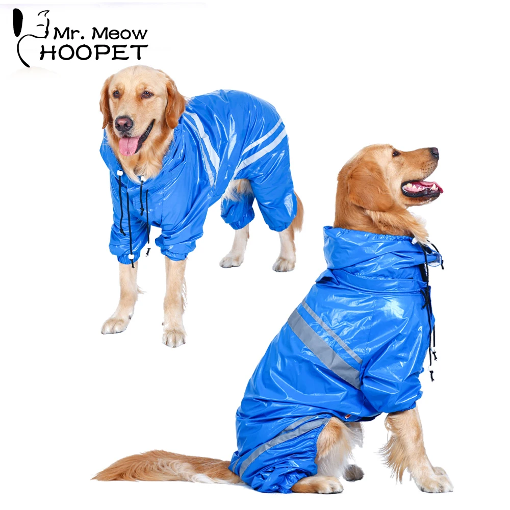 Buy Hoopet Pet for Large Dog Raincoat Waterproof