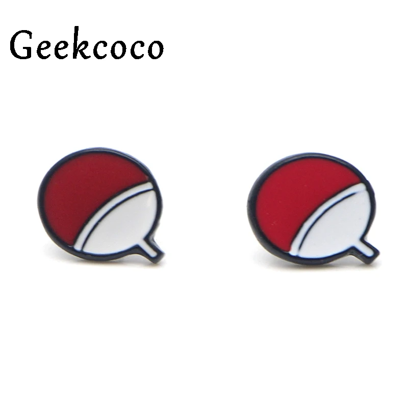 

Naruto clouds Fashion Cute Creative Zinc Alloy Earrings Minimalism Cartoon Design For Female Stud Accessories Jewelry Gift J0306