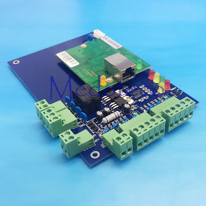 TCP/IP одной двери контроллер доступа системы защиты + 12V5A бесперебойная батарея источник питания с функцией одной двери доступа Управление