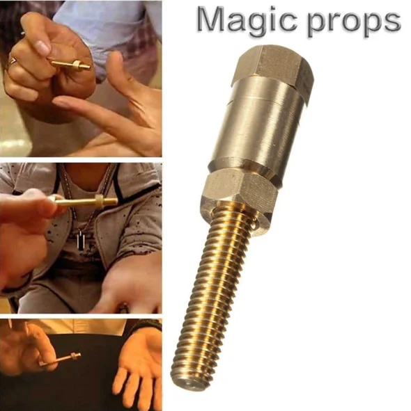 

Rotating Mind Screw Magic Props Soul Rotating Nut Bolt Screw Magic Tricks Props Magic Tricks Gimmick Professional Mentalismo