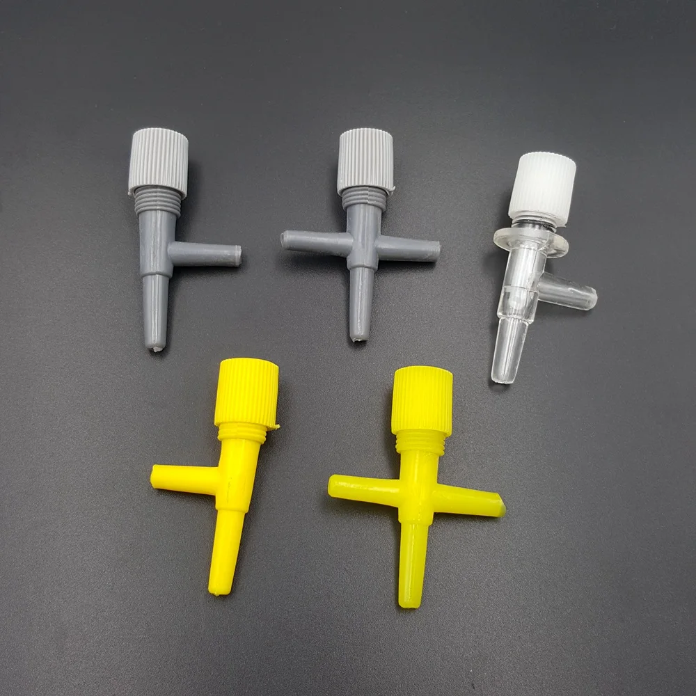 

2PCS/LOT T shape / Cross Two links or Tee Gas Air Water Regulating Valve for hose