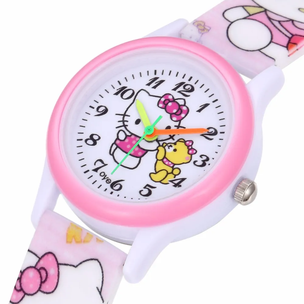 Детские часы Montre Enfant, Мультяшные часы для девочек, подарок для детей, детские наручные часы, студенческие Детские часы, Relogio