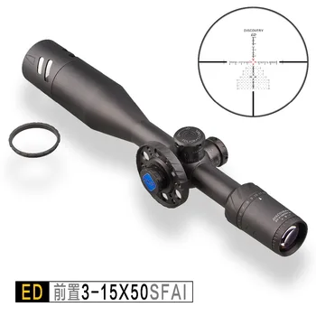 

Discovery ED 3-15x50SFIR Riflescope Tactical Optische Richtkijker Hunting Scope side wheel First Focal Plane Gun