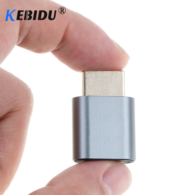 Адаптер Виртуального дисплея kebidu 1 шт. VGA HDMI 4 DDC EDID манекен разъем Безголовый