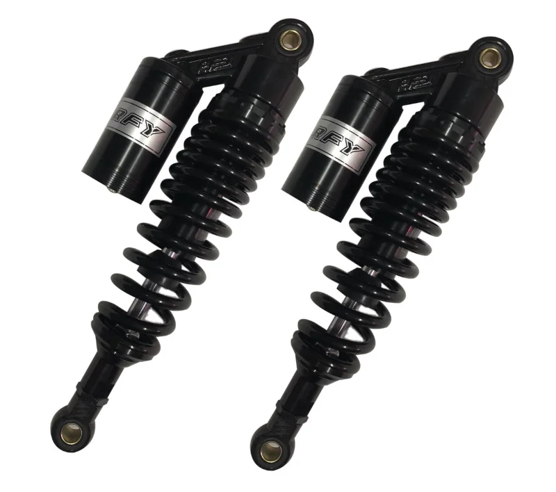 RFY 8MM SPRING 300MM/310MM/320MM AIR/NITROGEN MOTORCYCLE SHOCK ABSORBERS FOR Honda/Yamaha/Suzuki/Kawasaki/Dirt bikes/ ATV BLACK
