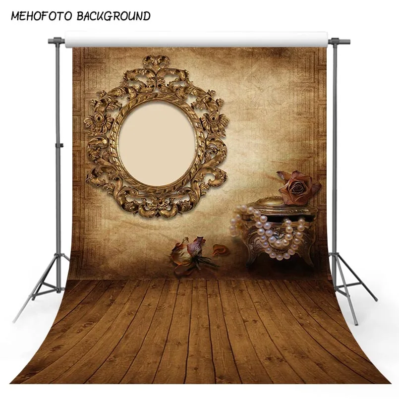 Ретро фоны для фотосъемки 5x7 старый дамасский зеркальный Сказочный фон