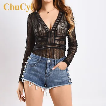 

Fashion Women Denim Shorts Plus Size 3XL Stretch Jeans Shorts Women's High Waist Denim Shorts Sexy Breeches with Pearls Tassels