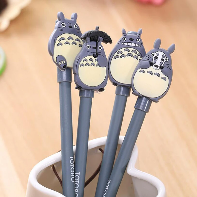 

1pc Cute Kawaii Lynchine Gel Pen Cartoon Creative 0.5mm Black Refill Children Student Stationery Gift School Office Supplies