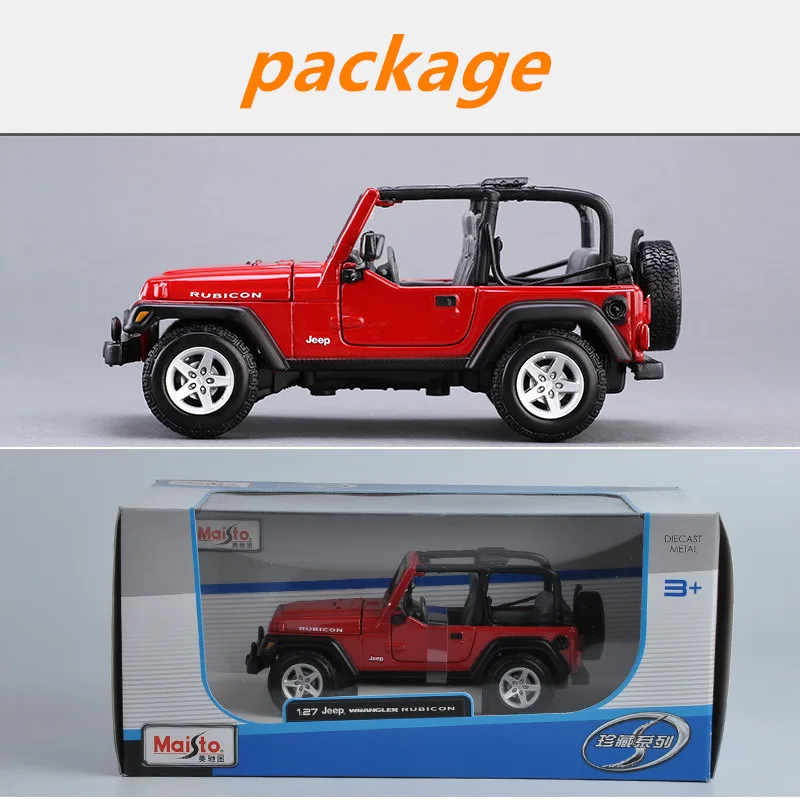 Maisto 1:24 Jeep-Wrangler производитель автомобилей авторизованный имитационный сплав модель автомобиля ремесла Коллекция украшений Игрушки Инструменты