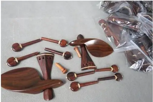 

High quality 1 sets rosewood violin fittings 4/4 ,Musical instrument part