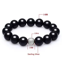 Мужской символ Скорпион Серебряный Шарм Мужские украшения-браслеты Bracciale Uomo Винтажный Шарм подлинные серебряные браслеты для мужчин