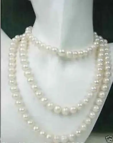 

Hot sale new Style >>>>>3Rows 7-8MM White Pearl & Red Coral Necklace
