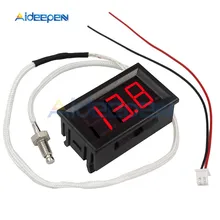 XH-B310 DC 12V LED Display-Tipo K Termômetro Digital Medidor de Temperatura M6 Tópico/Vara Termopar Tester -30 ~ 800C Termógrafo