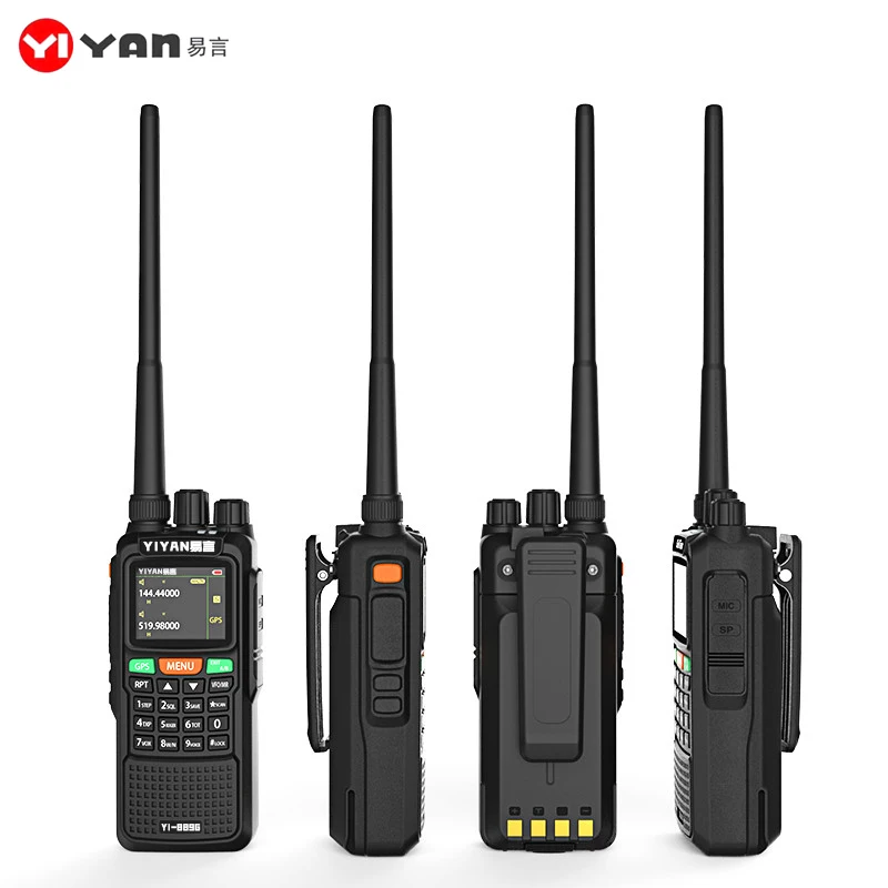 YI-889G gps Радио 134-174/400-520 МГц рация для охоты Беспроводная связь домофон