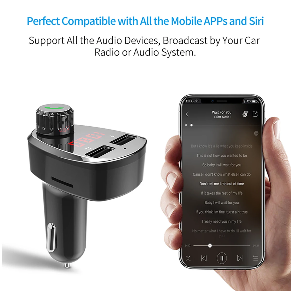 G13 беспроводной автомобильный комплект Bluetooth MP3 музыкальный плеер громкой связи с