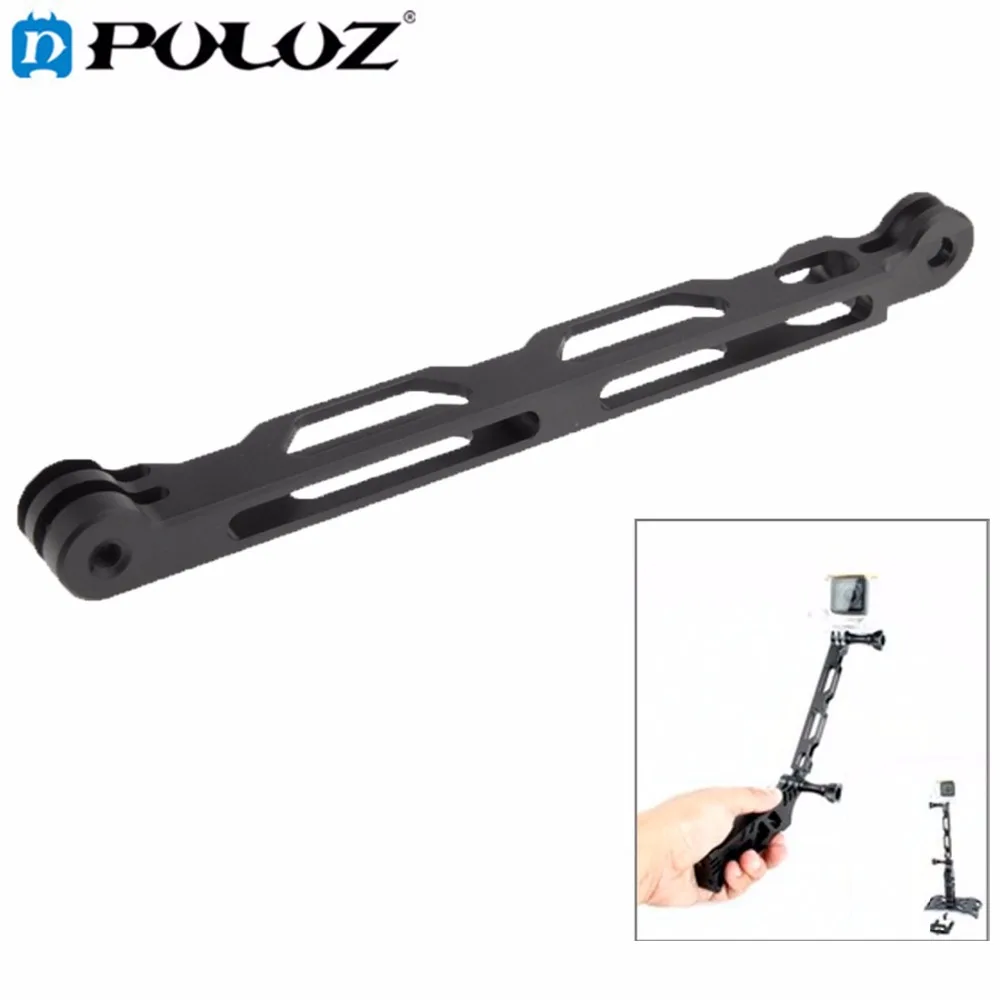 

For Go Pro Accessories CNC Aluminum Extender Arms Pole Selfie Mount for GoPro HERO5 HERO4 Session HERO 5 4 3+ 3 2 1 SJCAM SJ4000