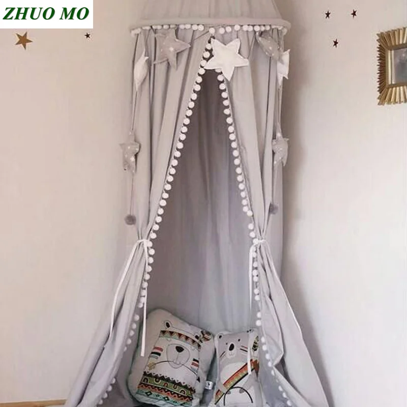 

Fashion Baby Bed Canopy Bedcover Mosquito Net Decoration travel camping Curtain for Children Girls boys home Bedding Room Decor