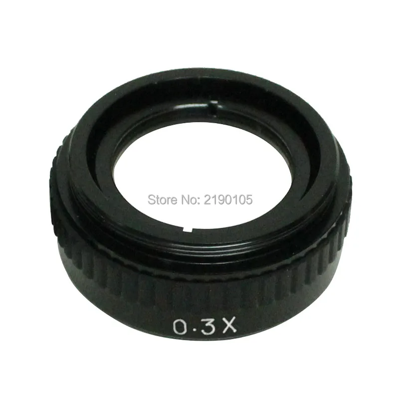 Free shipping 0.3X industry microscope Camera Objective lens for