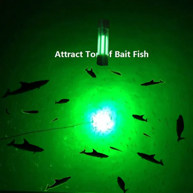 10w 30w 60w High Brightness 12V Green Underwater LED Lights Ice Fishing