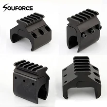 Тактический одиночный/двойной Пикатинни трубки подходят 20 мм рейку аксессуары для охоты