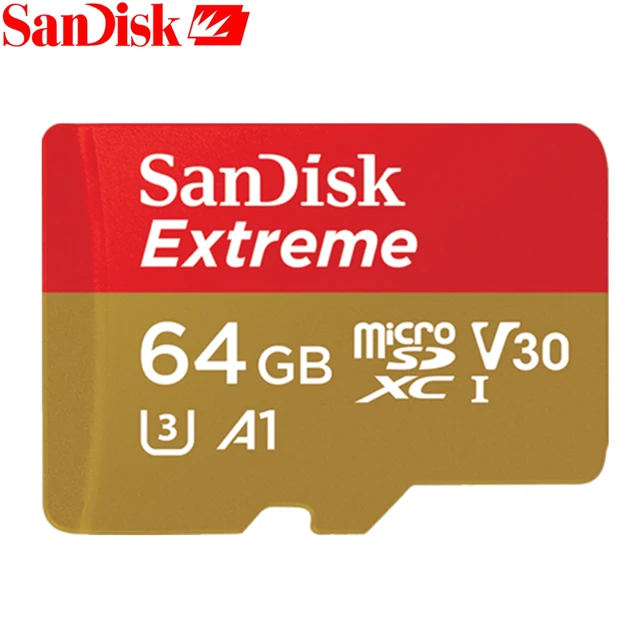 Best Offers SanDisk Memory Card Extreme microSD UHS-I microSDXC Class10 U3 100 MB/s 32GB 64GB TF Card Support 4K UHD Best Offers SanDisk Memory Card Extreme microSD UHS-I microSDXC Class10 U3 100 MB/s 32GB 64GB TF Card Support 4K UHD
