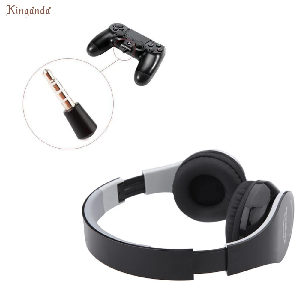 bilder für DATEN NEU! beste Kinganda Drahtlose Bluetooth Headsets Stereo Kopfhörer mit Empfänger USB für PS4 Spiel PC Drop verschiffen mar29 bilder für DATEN NEU! beste Kinganda Drahtlose Bluetooth Headsets Stereo Kopfhörer mit Empfänger USB für PS4 Spiel PC Drop verschiffen mar29