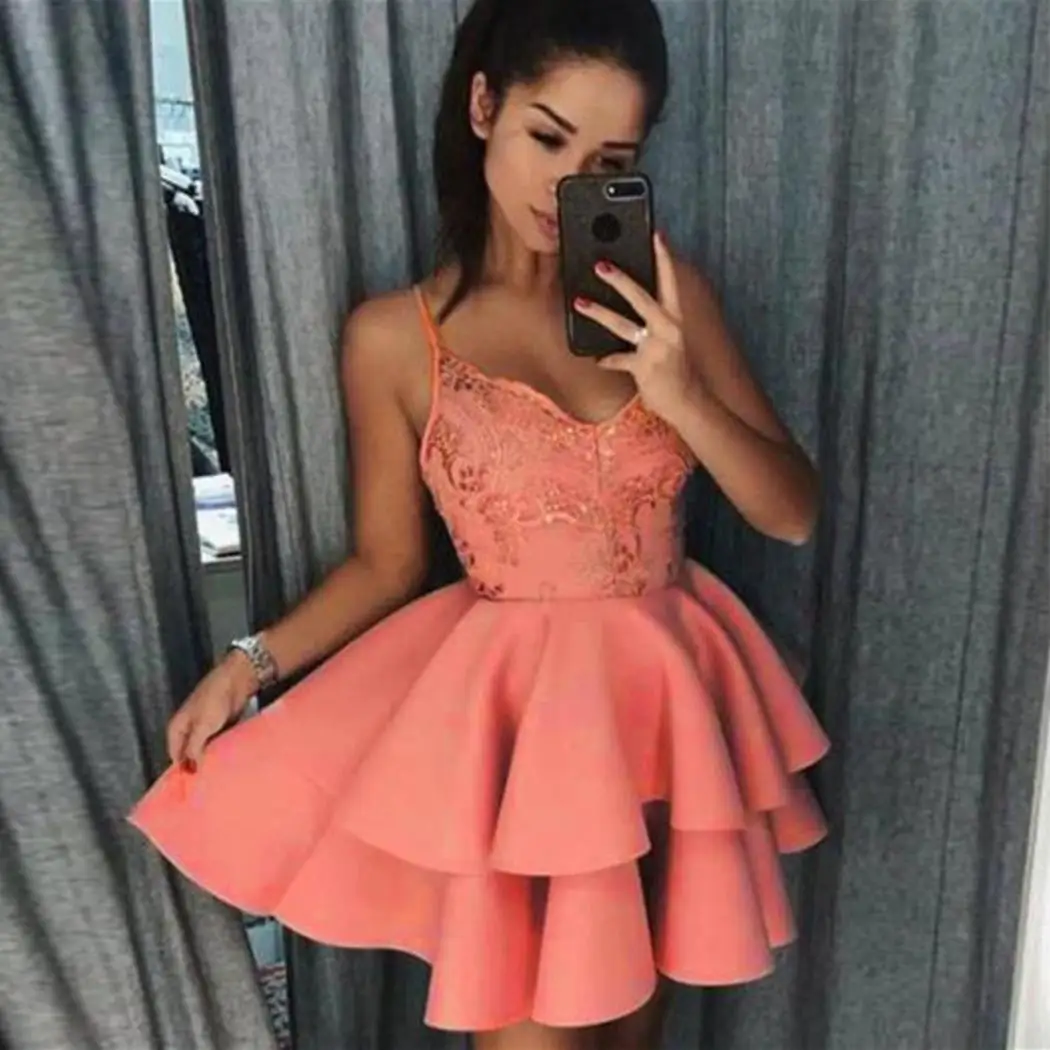 

Women Casual Spaghetti Strap Sleeveless Patchwork Above Knee Summer High Waist Backless Dress Loose