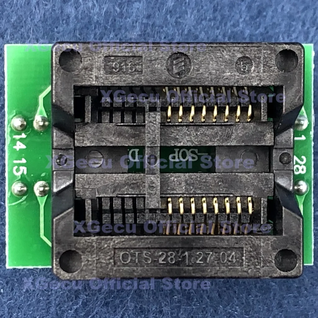 

SOIC16 SOP16-DIP16 ZIF adapter/adaptor IC test socket body width 300mil