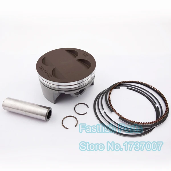 Комплект поршней YX YX160 4 клапана 62 мм для Kitaco YX160cc головка цилиндра YCF Stomp Thumpstar SDG GPX