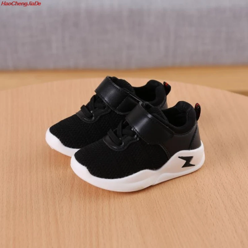 

Autumn Boys Girls Running Shoes Kids Sneakers For Mesh Breathable Children Sports Shoes Shock Absorption Soft Rubber Sole School