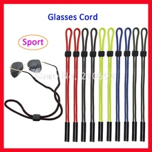 Спортивные солнцезащитные очки, противоскользящие очки с цепочкой, держатель шнура для очков, черный, красный, синий, коричневый, зеленый