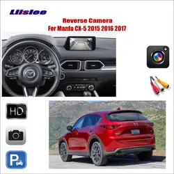 Liislee для Mazda CX-5 CX 5 CX5 2015 2016 2017 автомобиля обратный заднего вида Камера/Подключите заводской Экран/RCA адаптер