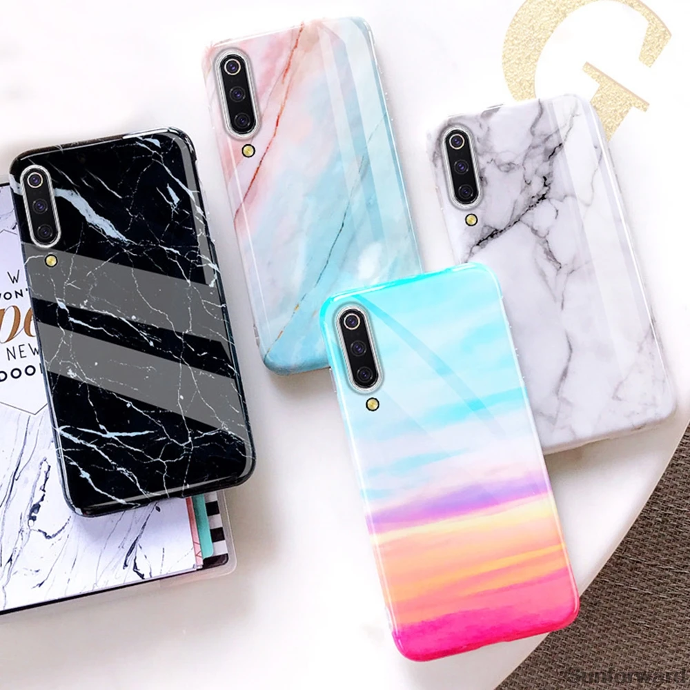 

Marble Case For Xiaomi Redmi Note 7 Case Soft TPU Back Cover For Xiaomi Remdi Note 6 Pro Note 5 Case For Xiaomi Mi 8 Lite Mi9