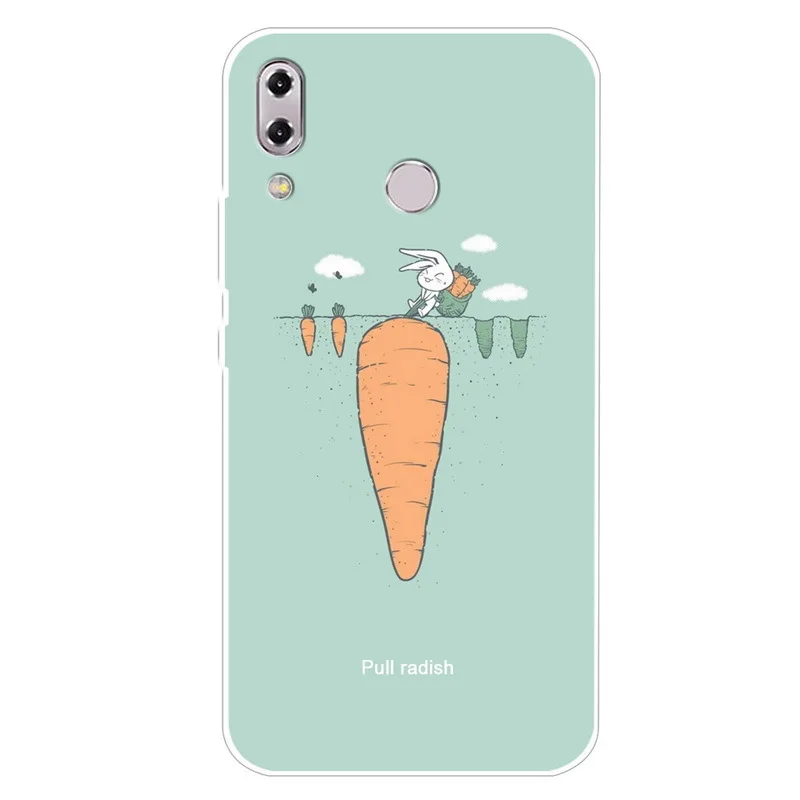 Модный чехол для телефона с милыми мультяшными животными Asus Zenfone 5 ZE620KL рисунком