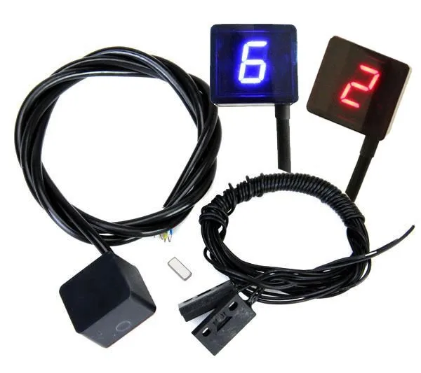 デジタルギアインジケーター 6 スピードユニバーサルオートバイ