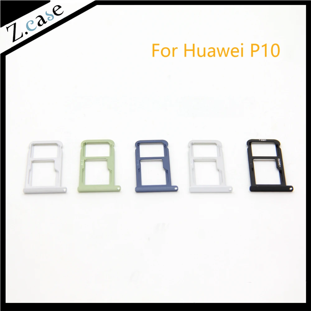 

2pcs New SIM For Huawei P10 SIM Card SD Card Tray Slot Holder Adapter Replacement Spare Parts To p10