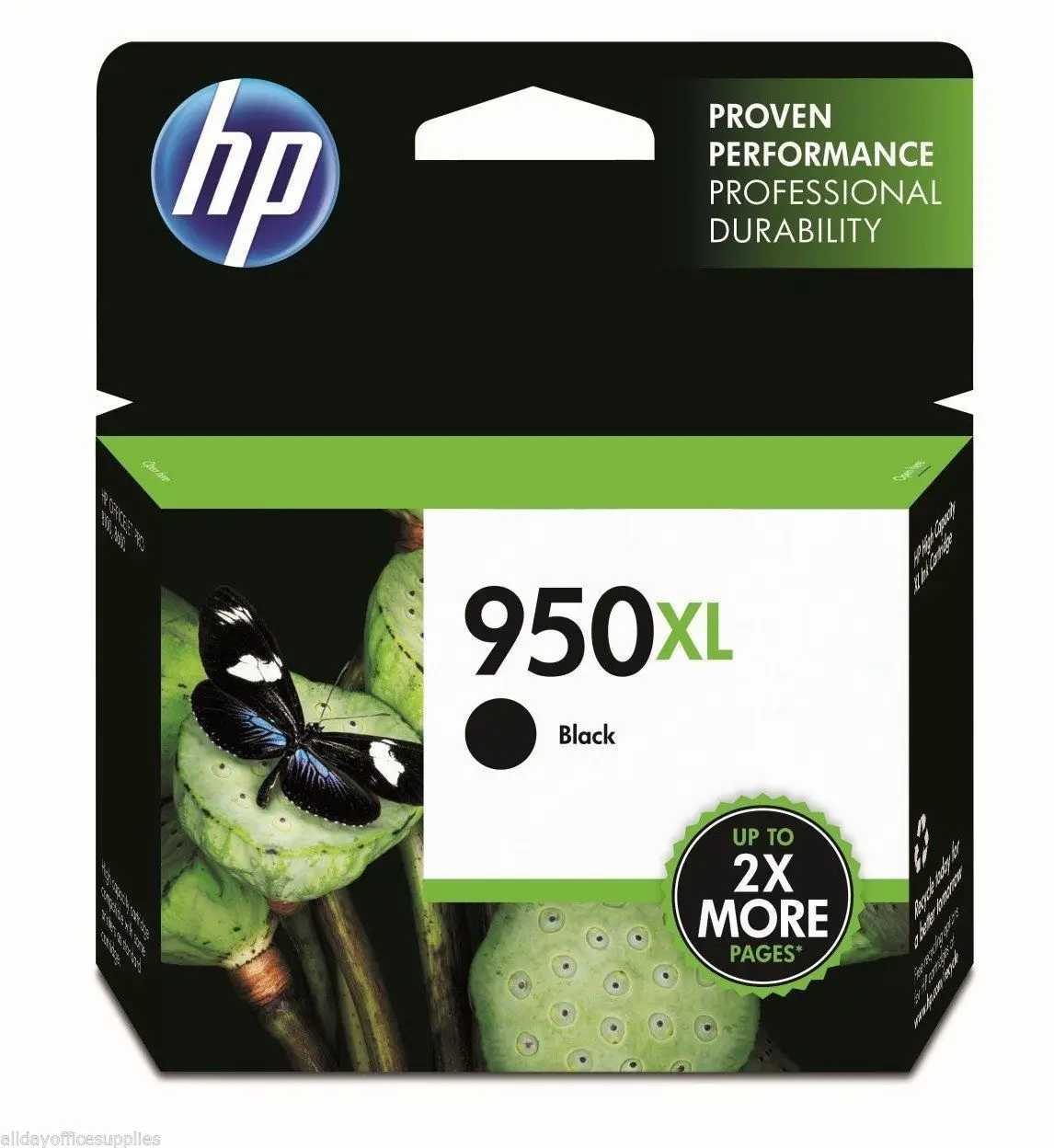 Оригинальный и срок годности для картриджа HP 950XL с черными чернилами CN045AN Officejet Pro