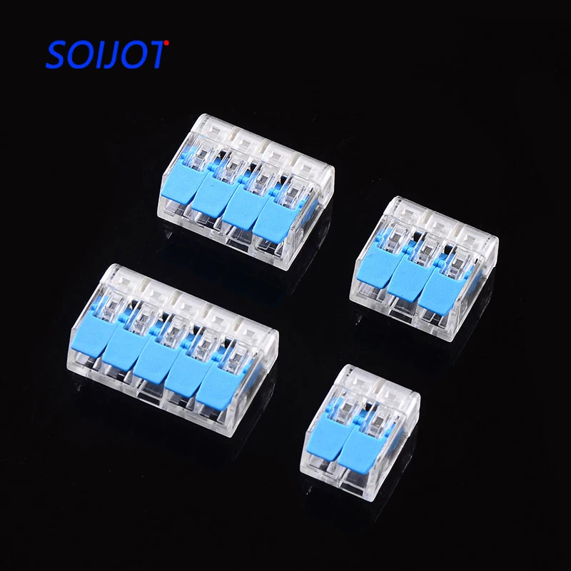 

Free Shipping 30PCS/50PCS PCT-412 Series Mini Quick Connector Universal Compact Wiring Connector