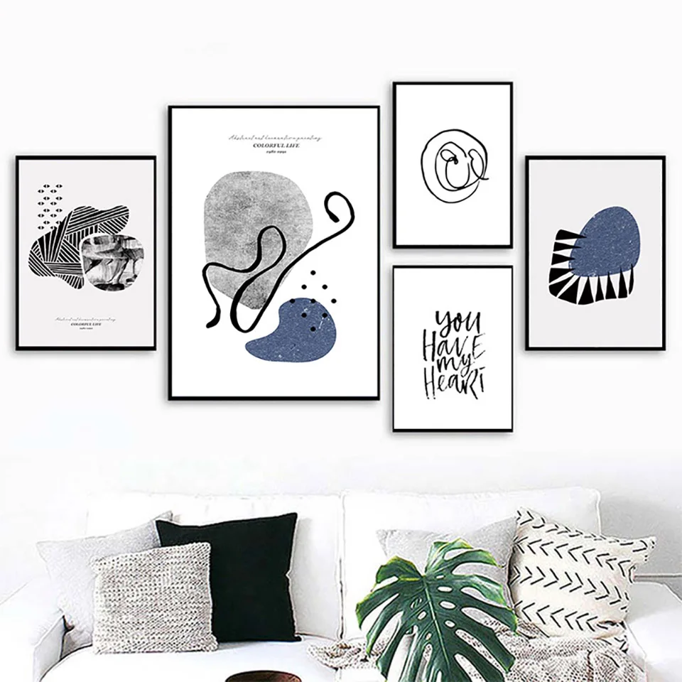 Tienes Mi Corazon Lienzo Pintura Hd Huellas Nordicos Imagenes De