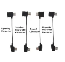 In store Original DJI Mavic PRO rc drone Wiring Cable with Lightning/Micro USB/Type C/Opposite micro USB connector spare parts